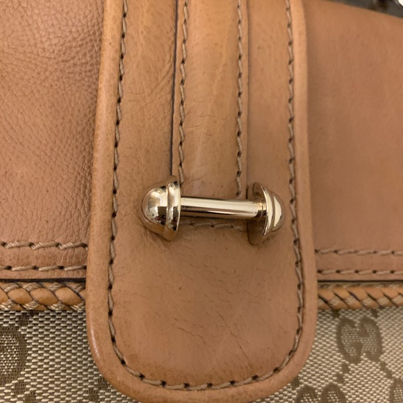 Authentic Gucci GG Canvas / Leather Marrakech Evening Bag - Picture 9 of 17